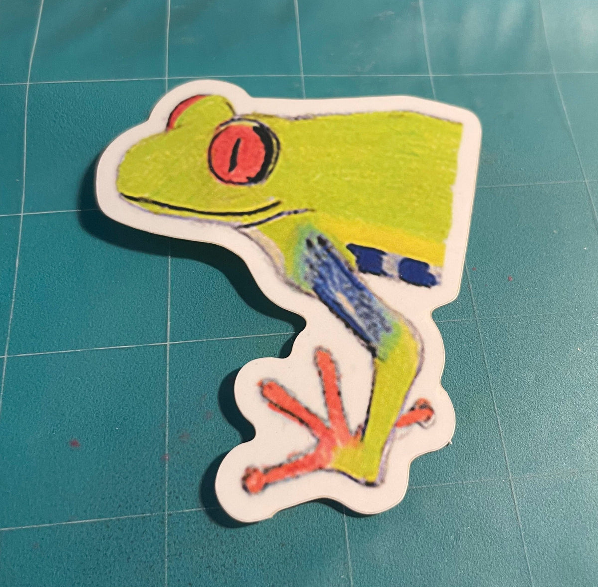 Tree Frog Sticker