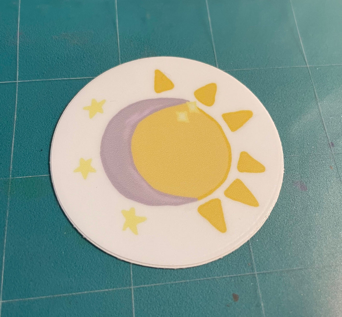 Sun and Moon Sticker