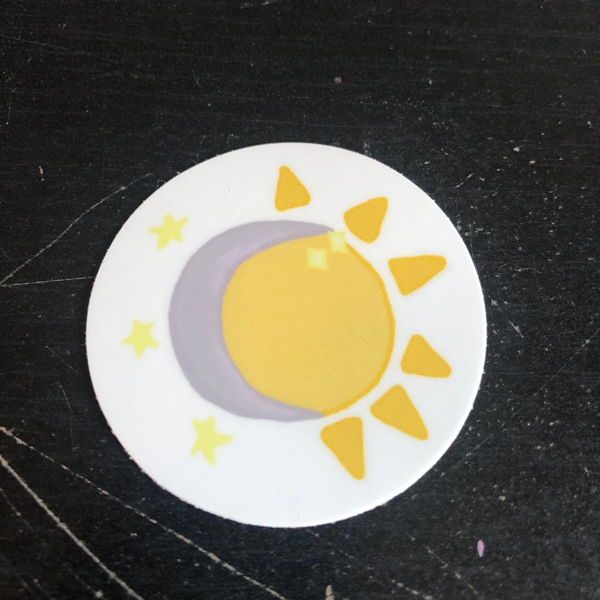 Sun and Moon Sticker
