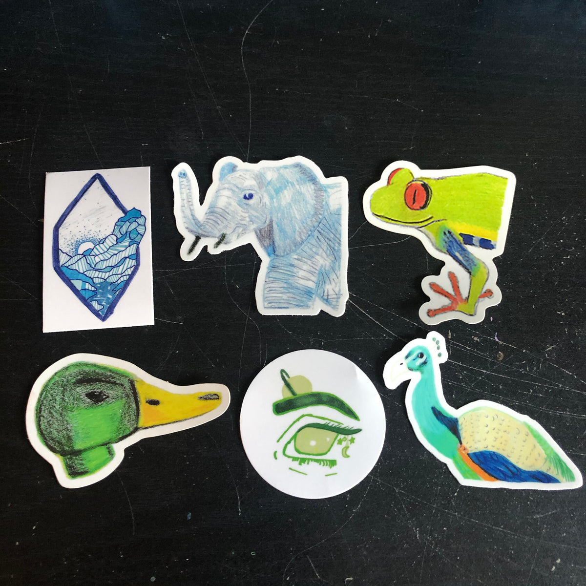 Blue Mountains Sticker