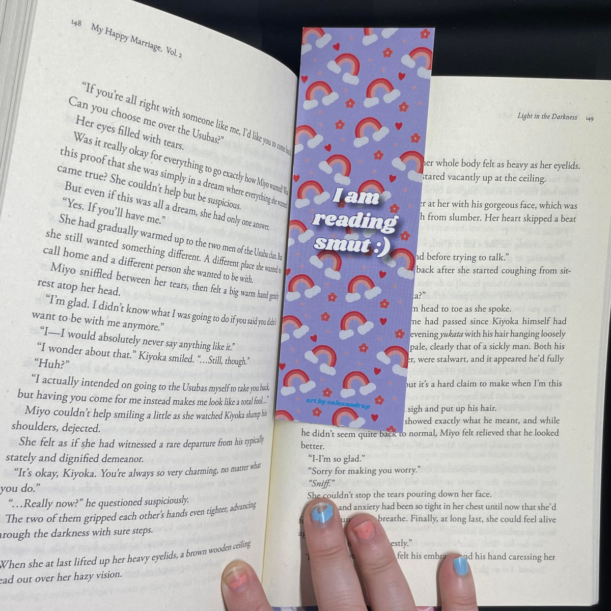 I am reading smut Bookmark