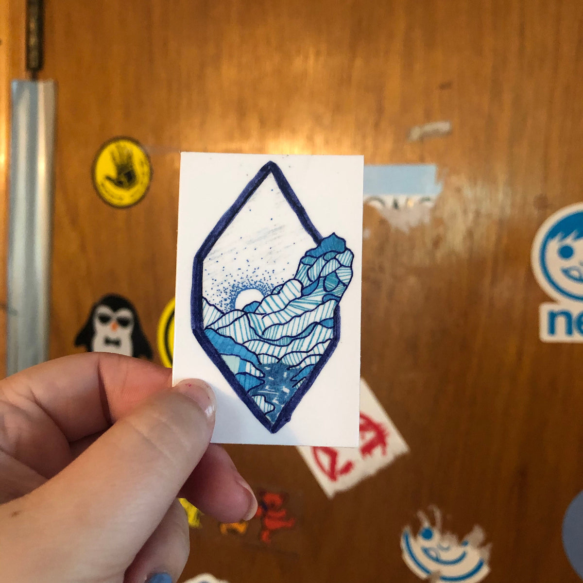Blue Mountains Sticker