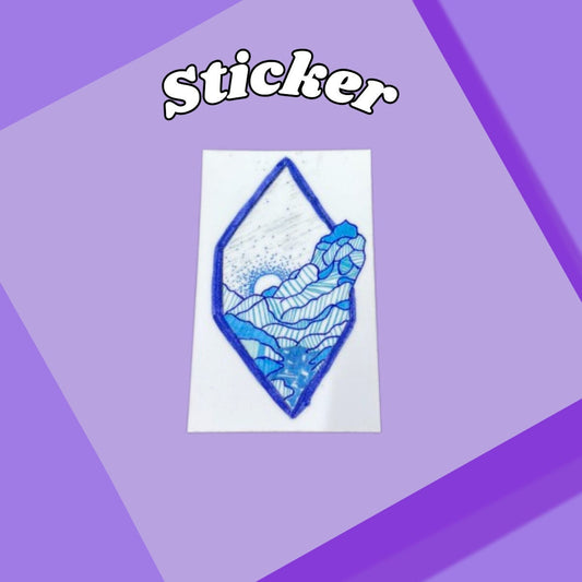 Blue Mountains Sticker