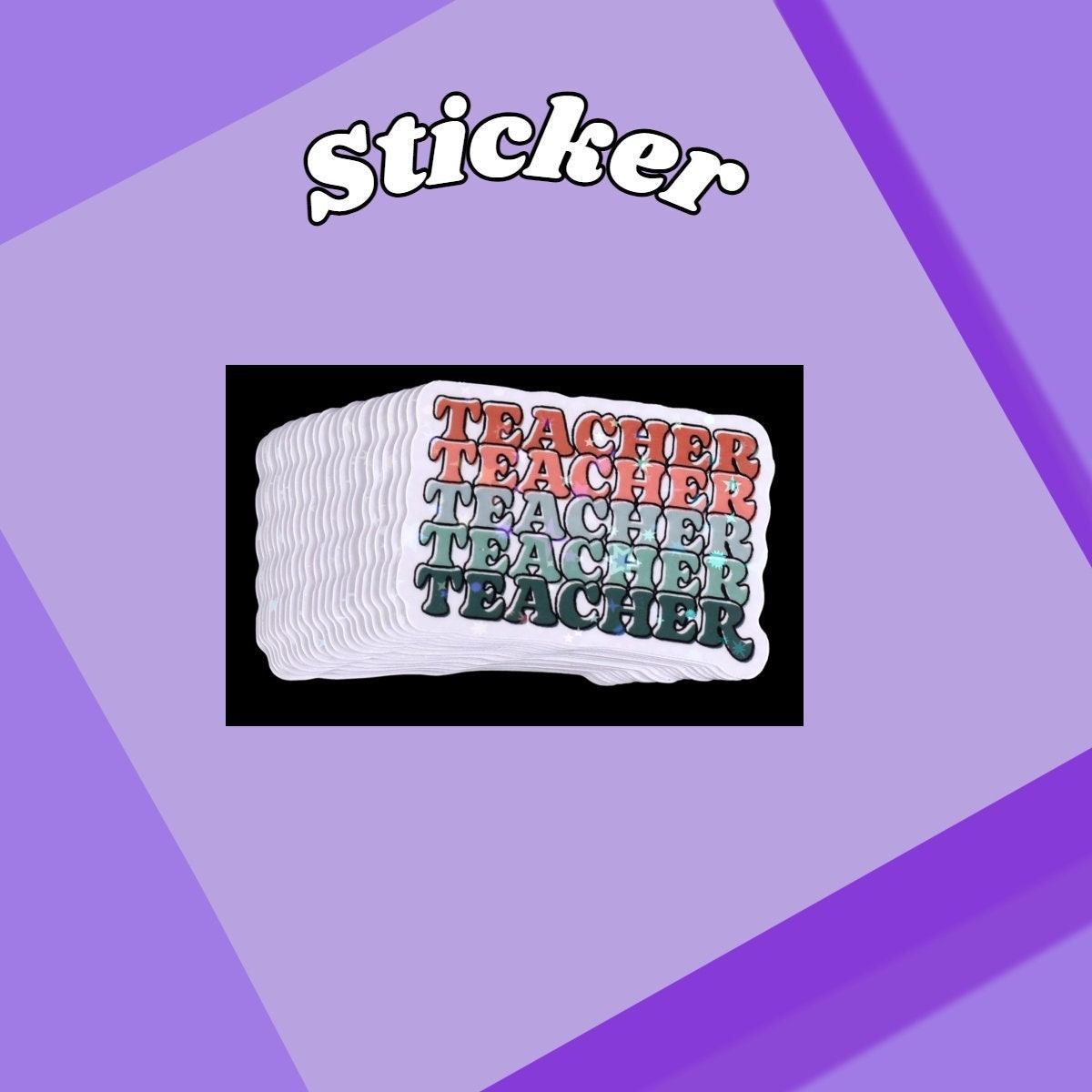 Teacher Sticker