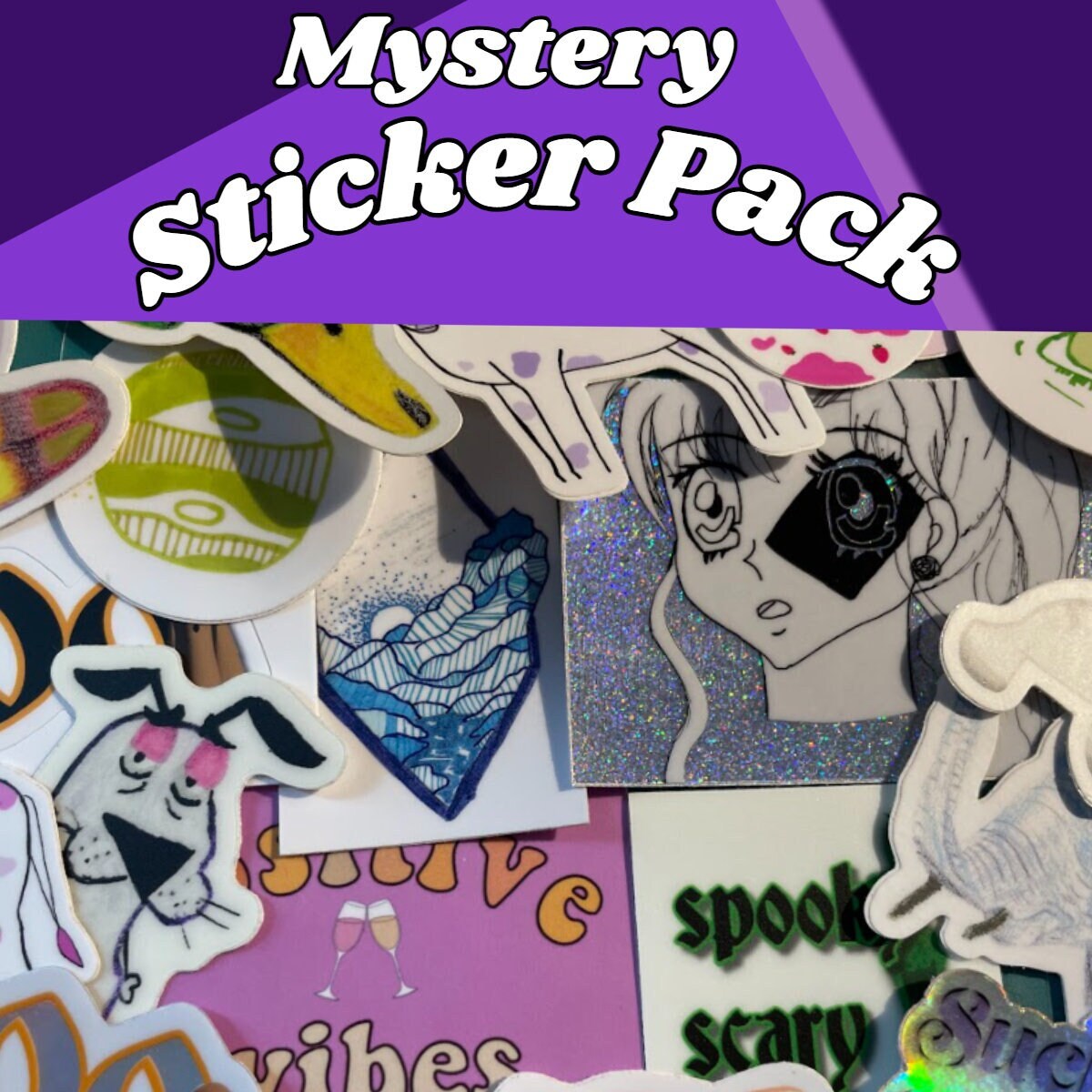 Mystery Stickers Grab Bag