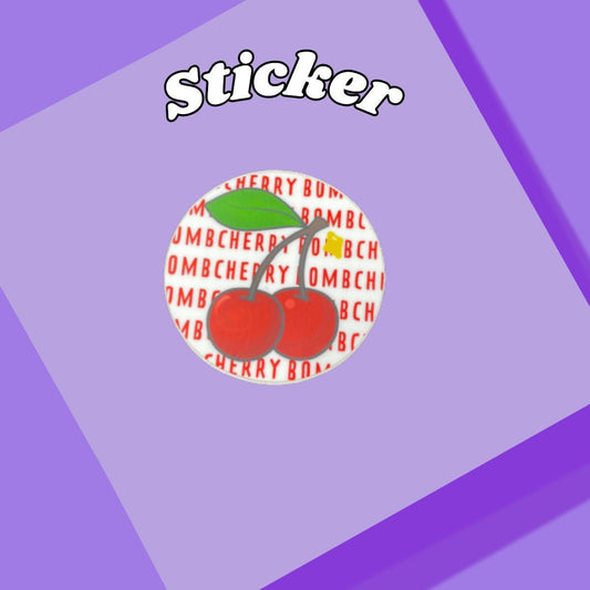 Cherry Bomb Sticker