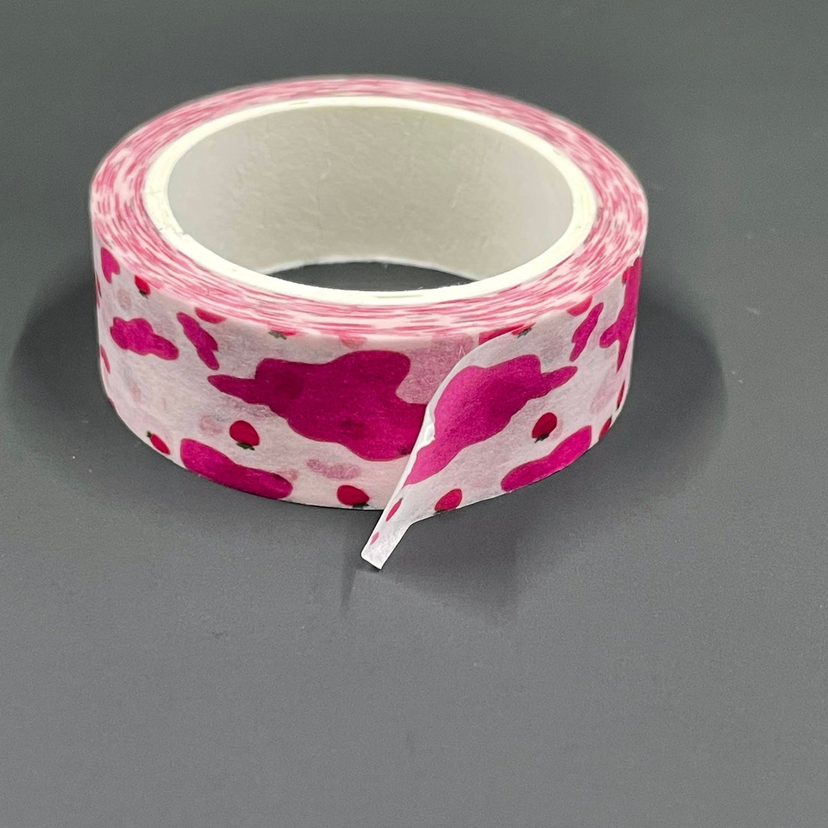 Pink Cow Print Washi Tape