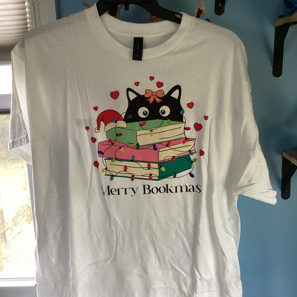 Merry Bookmas Adult T-Shirt