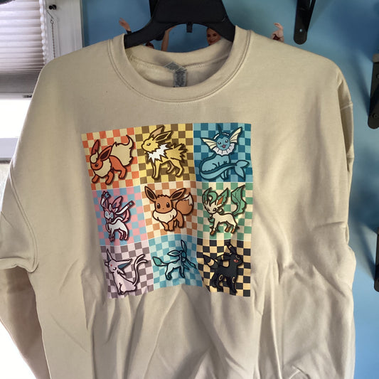 Inspired by Eeveelutions Crewneck