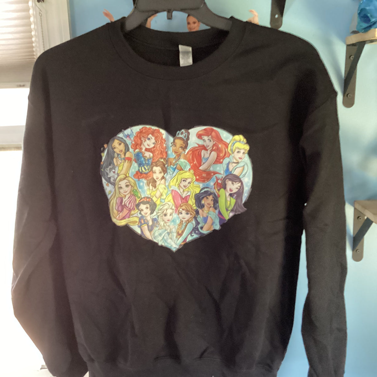 Princess Heart Crewneck