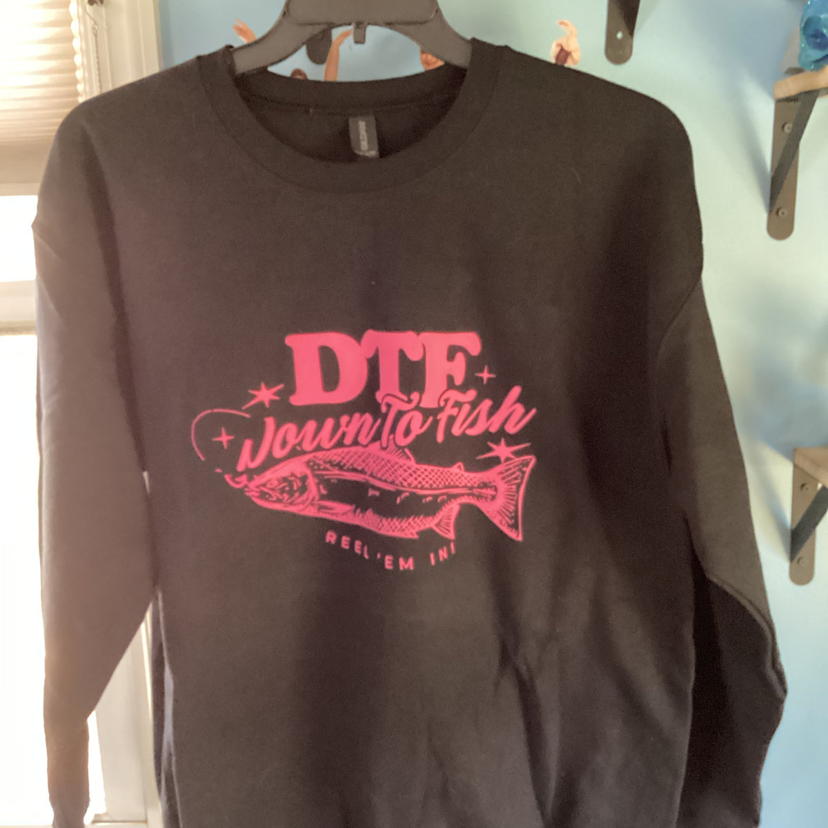 DTF Down to Fish Crewneck