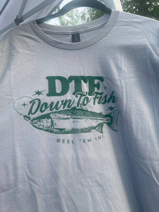 DTF Down to Fish Adult T-Shirt