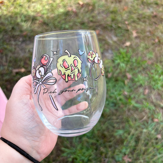Wine Glass Evil Queen