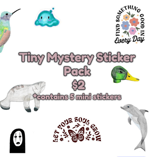 Tiny Mystery Sticker Pack