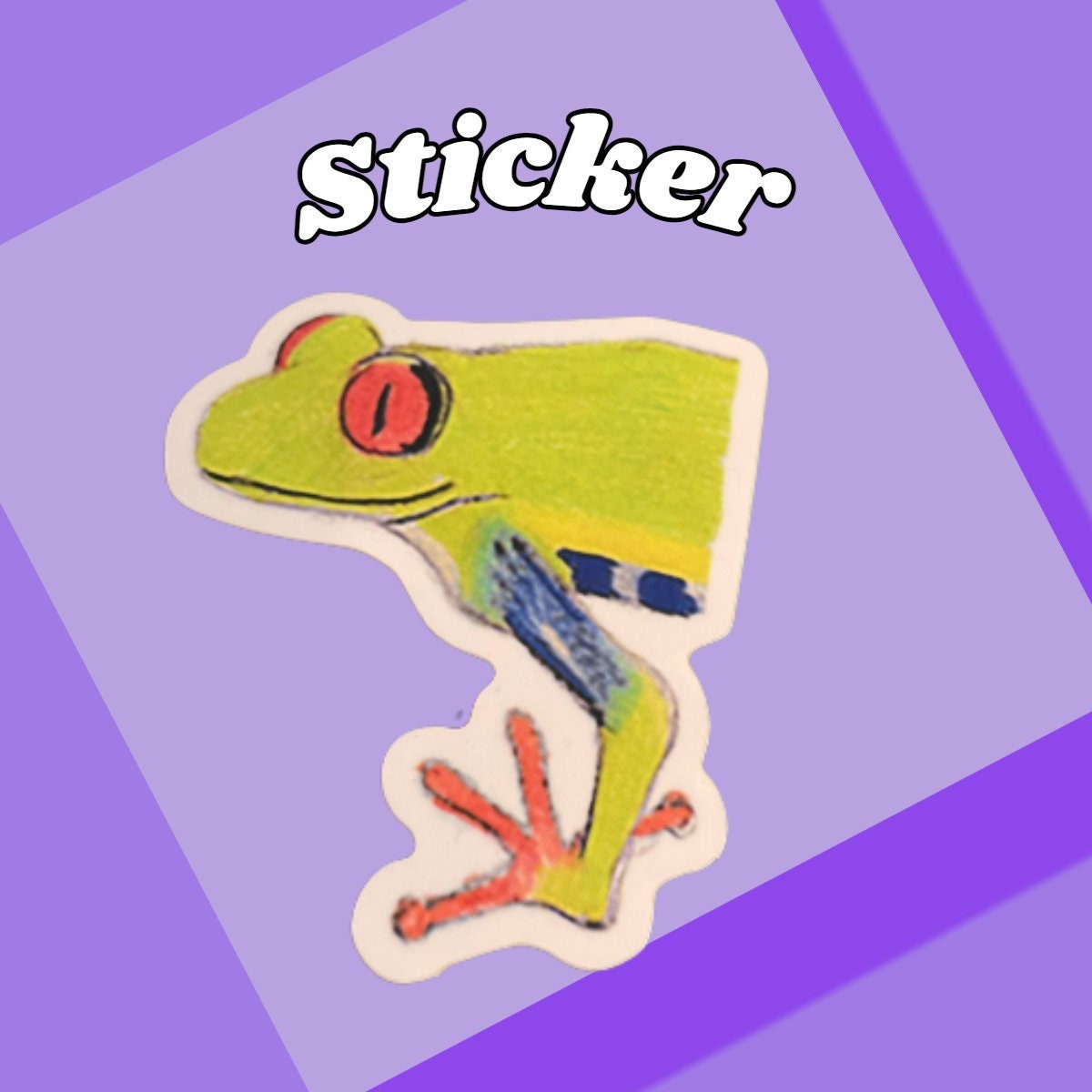 Tree Frog Sticker