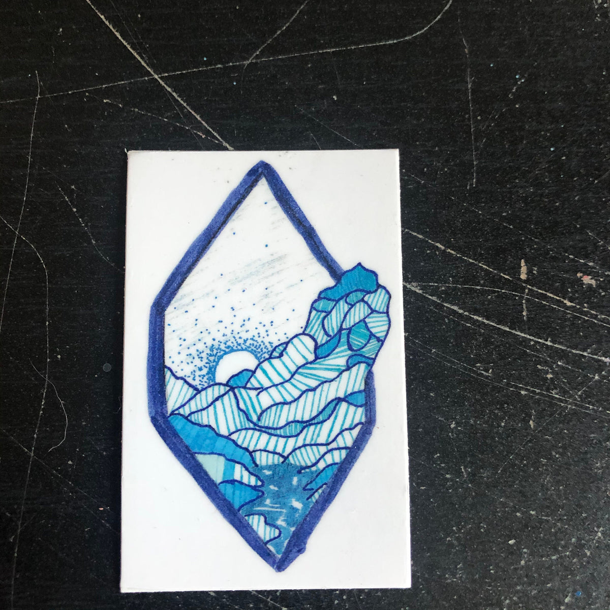 Blue Mountains Sticker