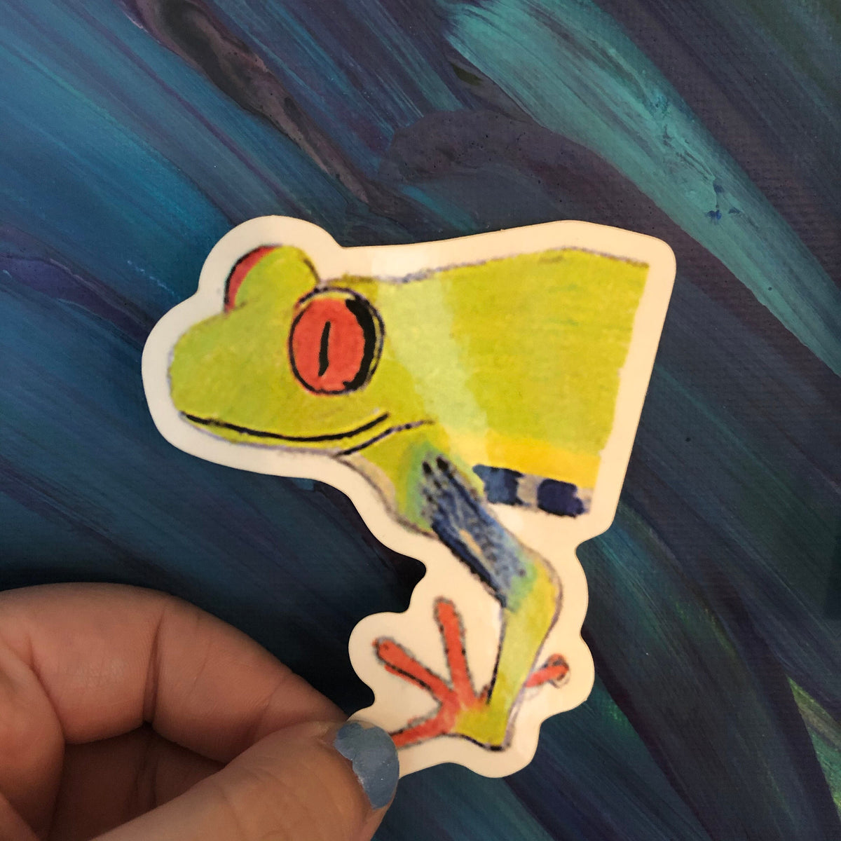 Tree Frog Sticker