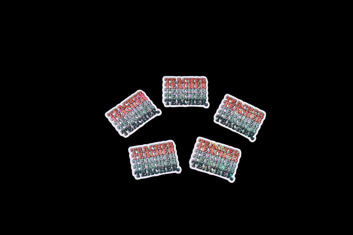 Teacher Sticker
